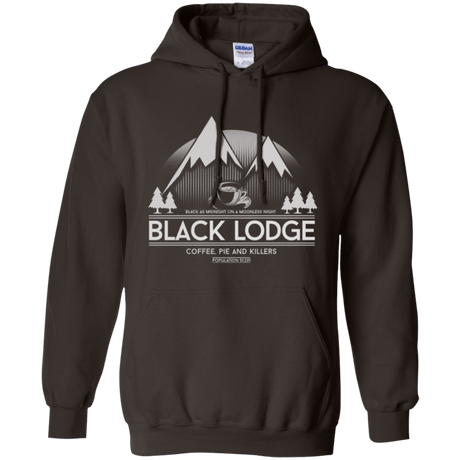 Sweatshirts Dark Chocolate / Small Black Lodge Pullover Hoodie