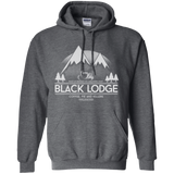 Sweatshirts Dark Heather / Small Black Lodge Pullover Hoodie