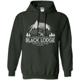 Sweatshirts Forest Green / Small Black Lodge Pullover Hoodie