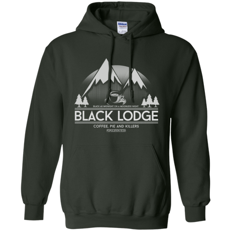 Sweatshirts Forest Green / Small Black Lodge Pullover Hoodie