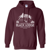 Sweatshirts Maroon / Small Black Lodge Pullover Hoodie