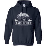Sweatshirts Navy / Small Black Lodge Pullover Hoodie