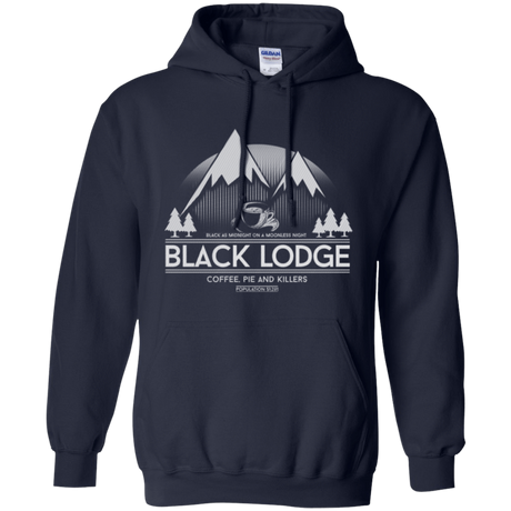 Sweatshirts Navy / Small Black Lodge Pullover Hoodie