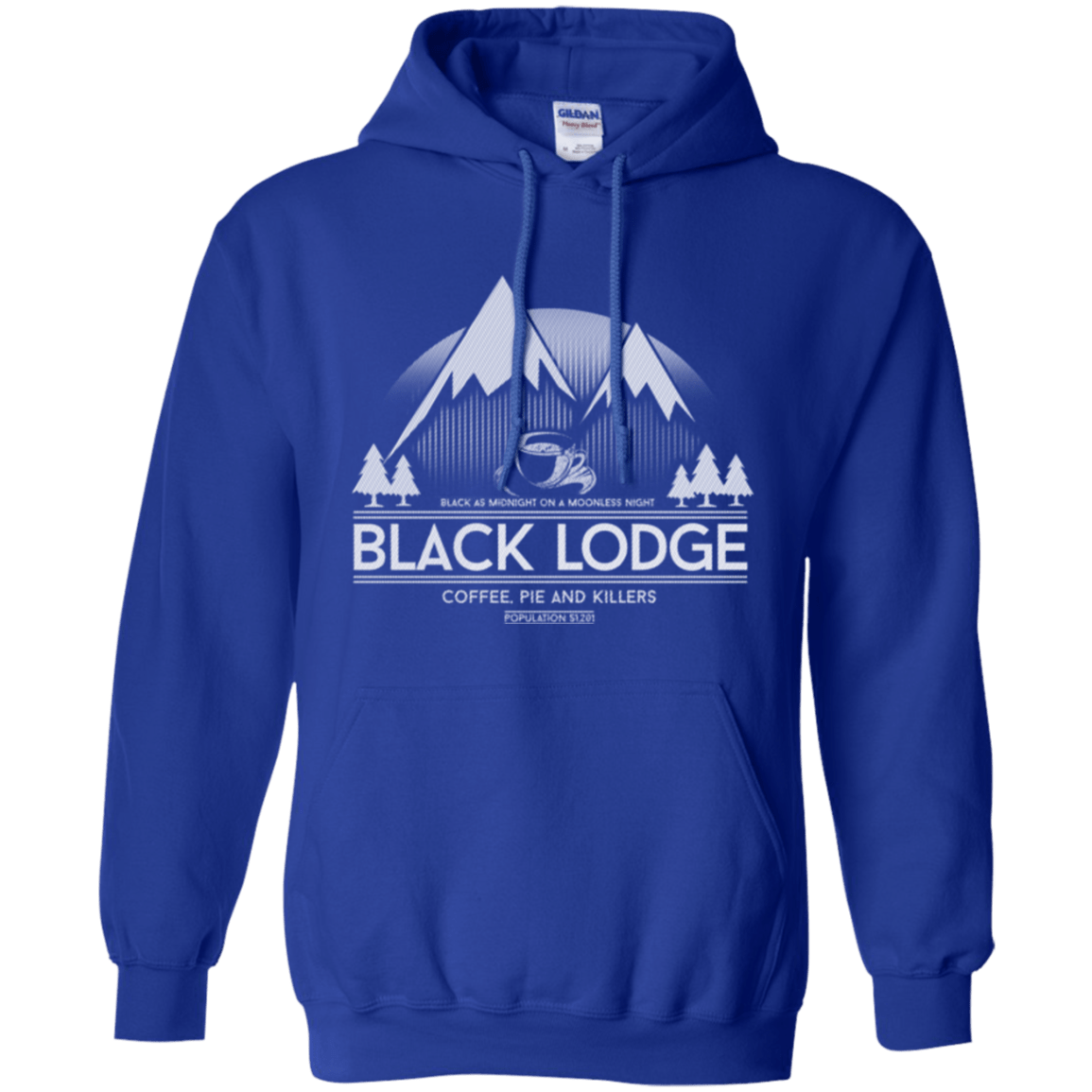 Sweatshirts Royal / Small Black Lodge Pullover Hoodie