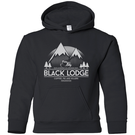 Sweatshirts Black / YS Black Lodge Youth Hoodie