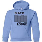 Sweatshirts Carolina Blue / YS BLACK LODGE Youth Hoodie