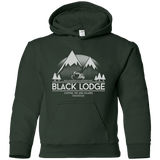 Sweatshirts Forest Green / YS Black Lodge Youth Hoodie