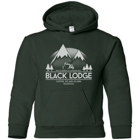 Sweatshirts Forest Green / YS Black Lodge Youth Hoodie
