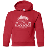 Sweatshirts Red / YS Black Lodge Youth Hoodie