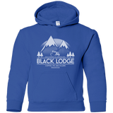 Sweatshirts Royal / YS Black Lodge Youth Hoodie