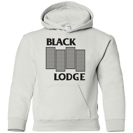 Sweatshirts White / YS BLACK LODGE Youth Hoodie