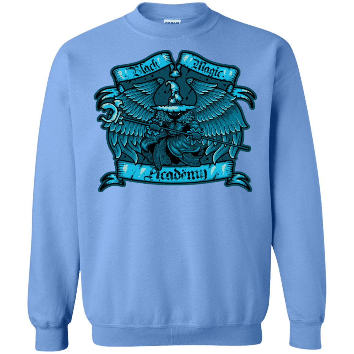 Sweatshirts Carolina Blue / S Black Magic Academy Crewneck Sweatshirt