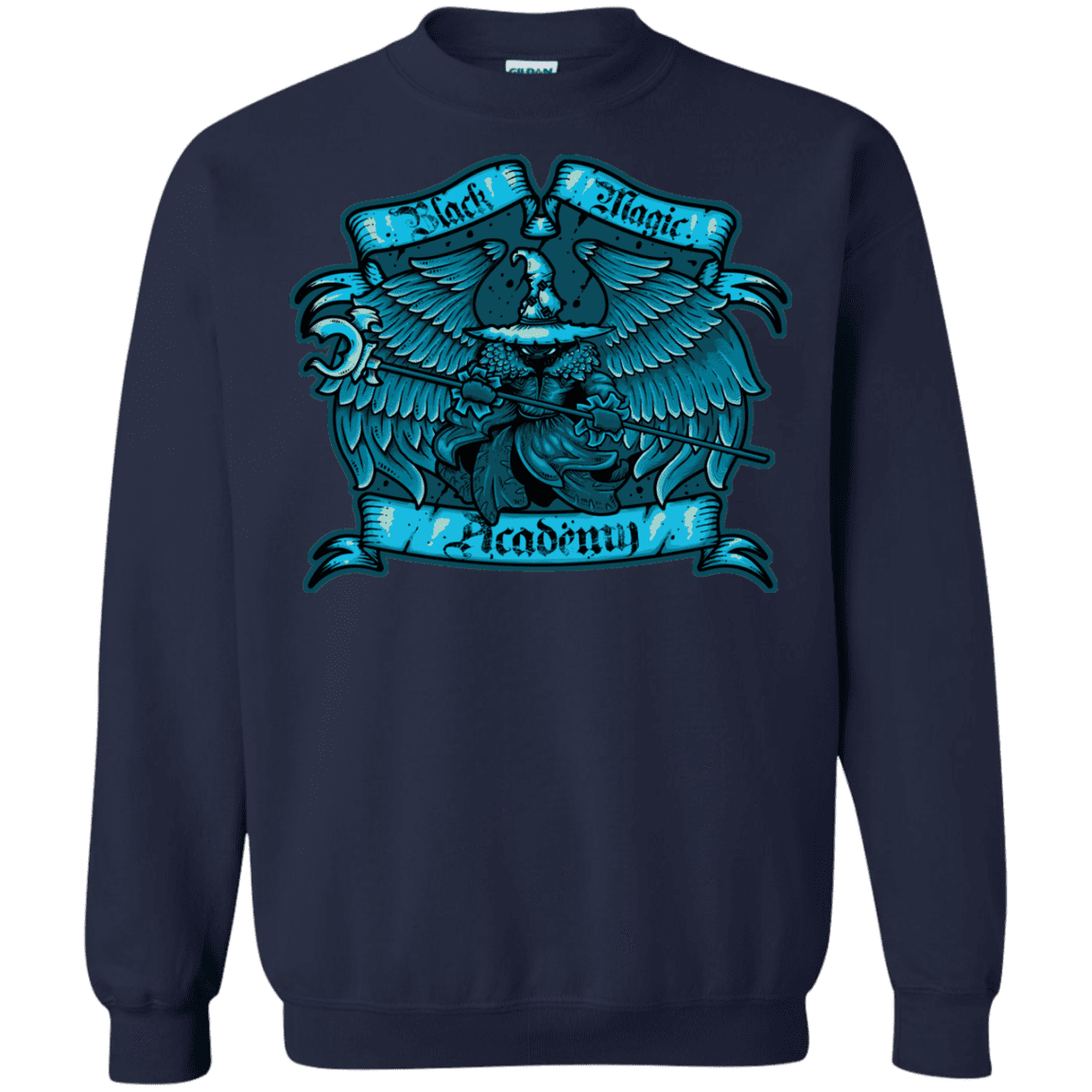 Sweatshirts Navy / S Black Magic Academy Crewneck Sweatshirt