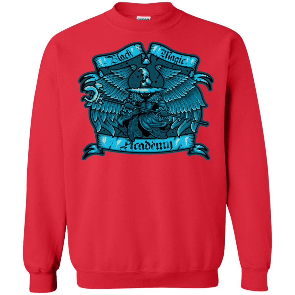 Sweatshirts Red / S Black Magic Academy Crewneck Sweatshirt