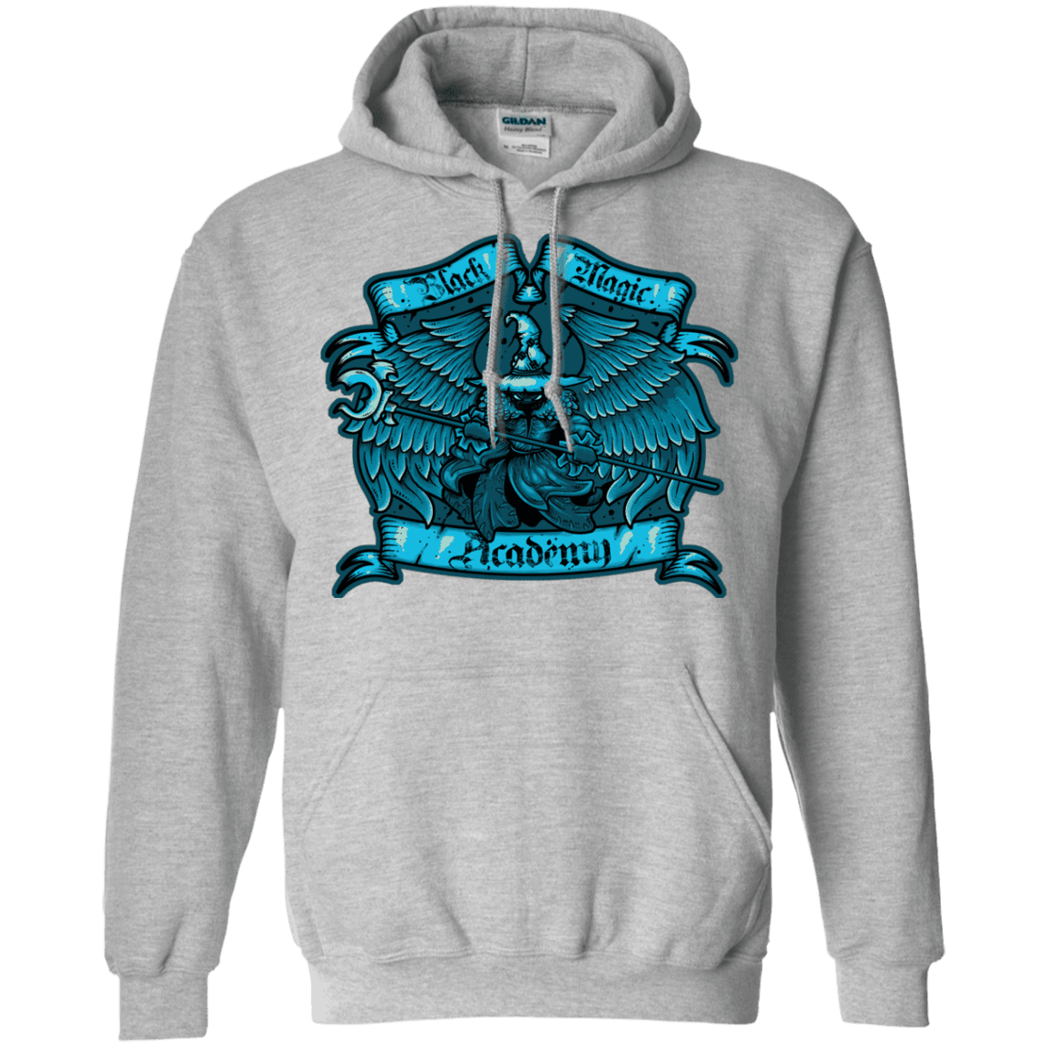 Sweatshirts Sport Grey / S Black Magic Academy Pullover Hoodie