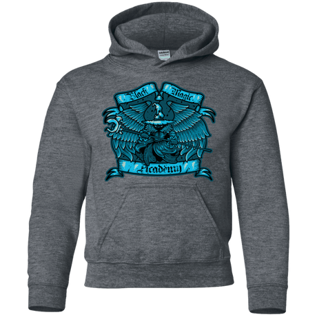 Sweatshirts Dark Heather / YS Black Magic Academy Youth Hoodie