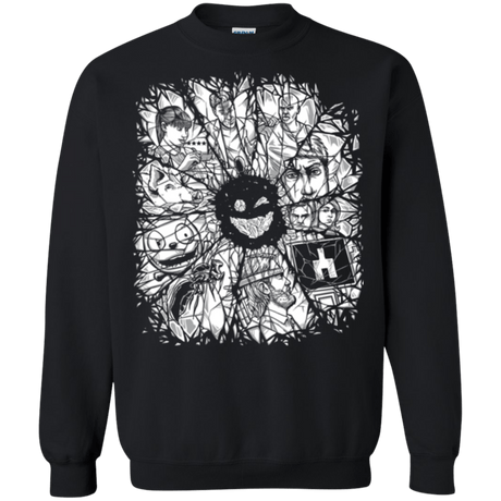 Sweatshirts Black / S Black Mirror Crewneck Sweatshirt