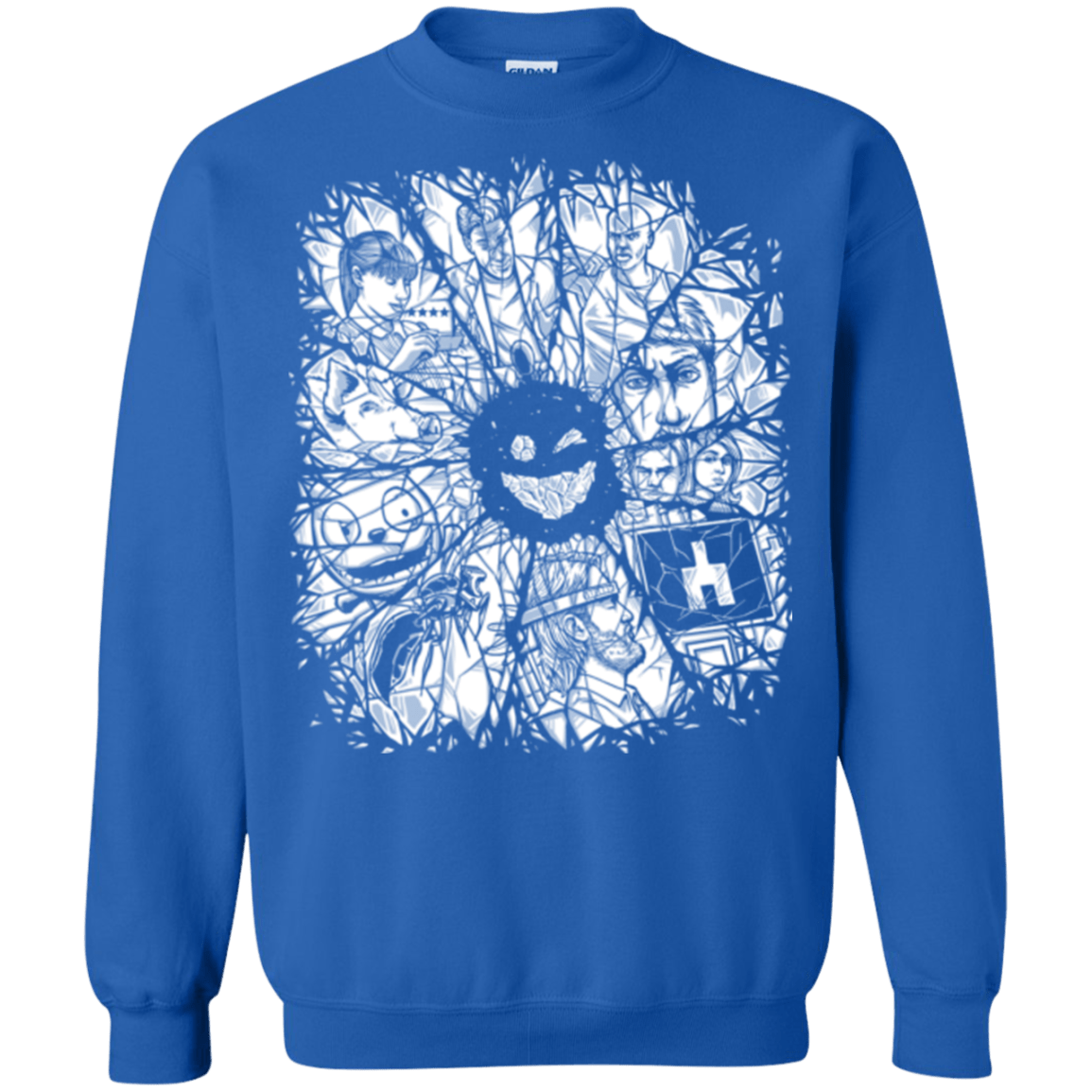 Sweatshirts Royal / S Black Mirror Crewneck Sweatshirt