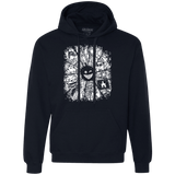 Sweatshirts Navy / S Black Mirror Premium Fleece Hoodie