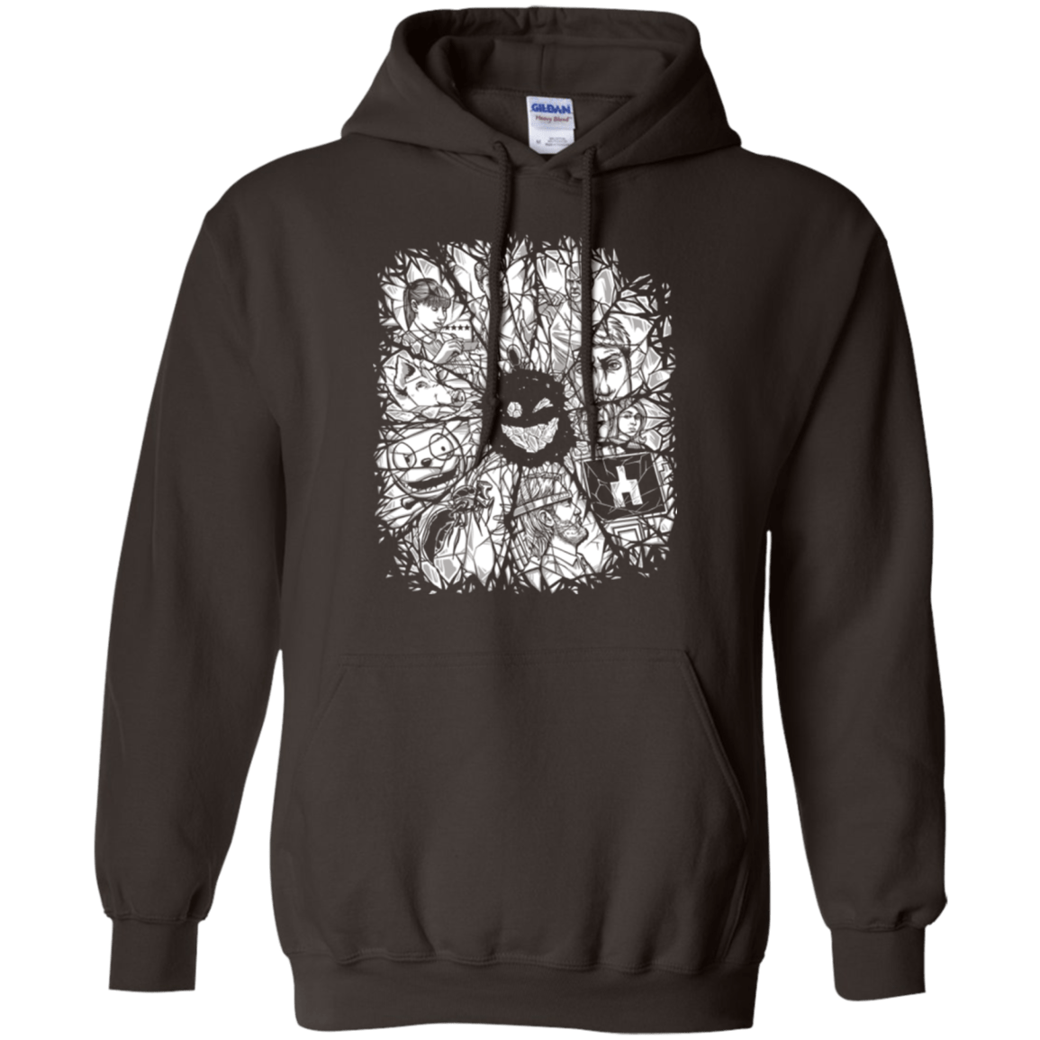 Sweatshirts Dark Chocolate / S Black Mirror Pullover Hoodie