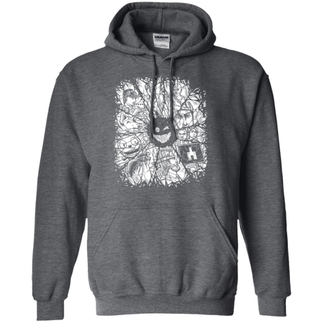 Sweatshirts Dark Heather / S Black Mirror Pullover Hoodie