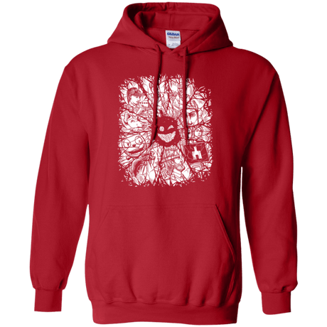 Sweatshirts Red / S Black Mirror Pullover Hoodie