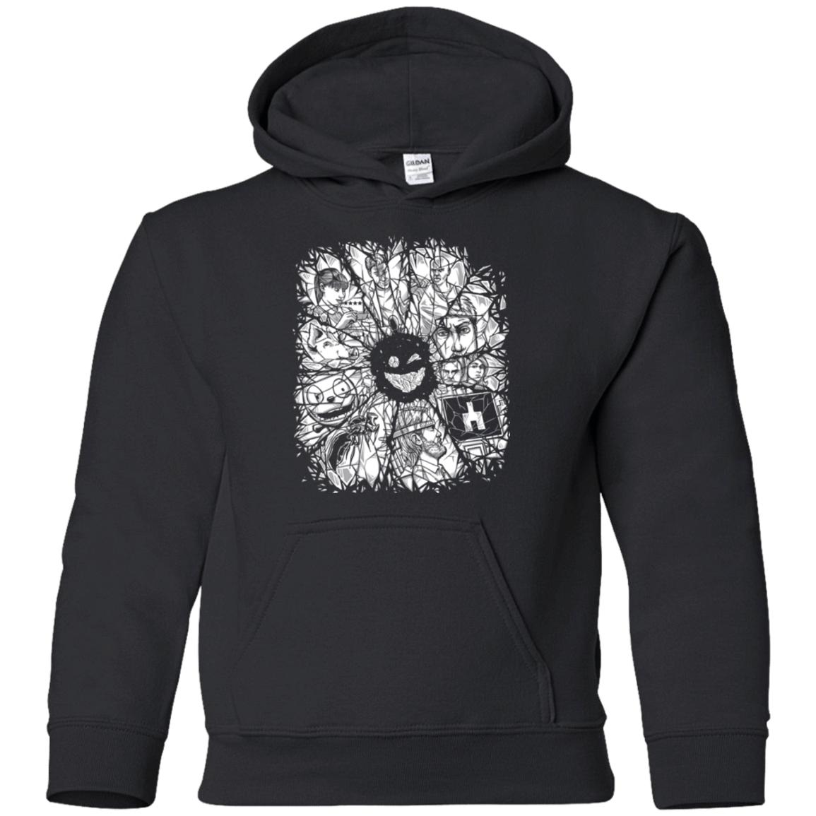 Sweatshirts Black / YS Black Mirror Youth Hoodie