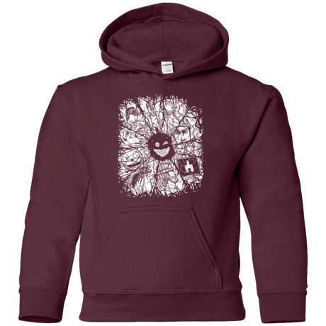 Sweatshirts Maroon / YS Black Mirror Youth Hoodie