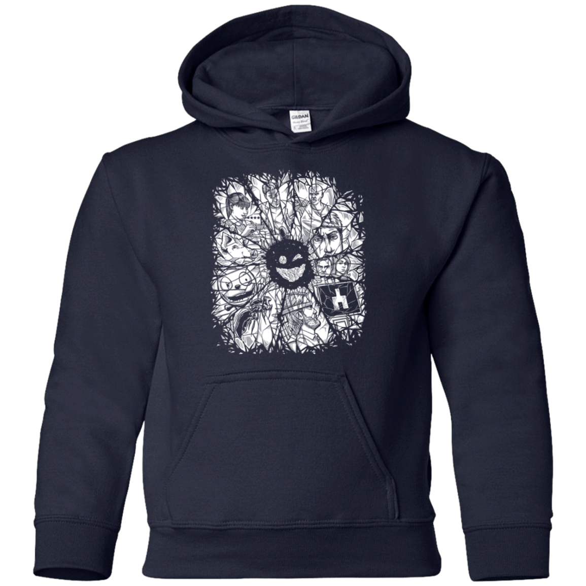 Sweatshirts Navy / YS Black Mirror Youth Hoodie