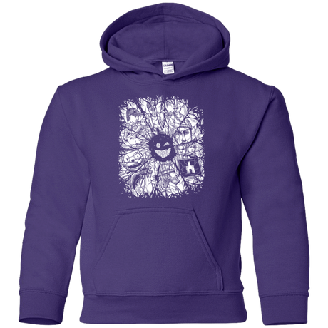 Sweatshirts Purple / YS Black Mirror Youth Hoodie