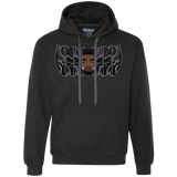 Sweatshirts Black / S Black Panther Mask Premium Fleece Hoodie