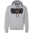 Sweatshirts Sport Grey / L Black Panther Mask Premium Fleece Hoodie