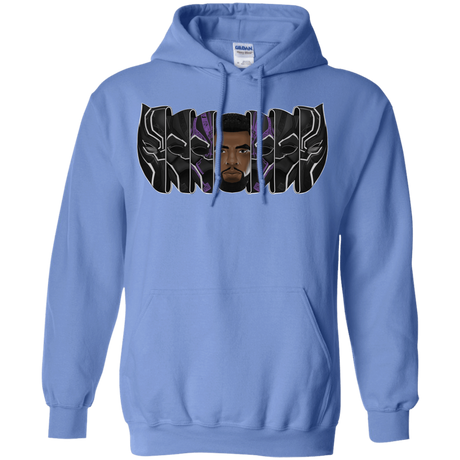 Sweatshirts Carolina Blue / S Black Panther Mask Pullover Hoodie