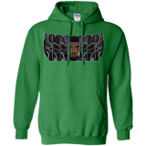 Sweatshirts Irish Green / S Black Panther Mask Pullover Hoodie
