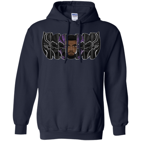 Sweatshirts Navy / S Black Panther Mask Pullover Hoodie