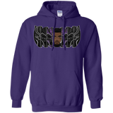 Sweatshirts Purple / S Black Panther Mask Pullover Hoodie