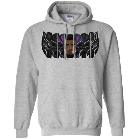 Sweatshirts Sport Grey / S Black Panther Mask Pullover Hoodie