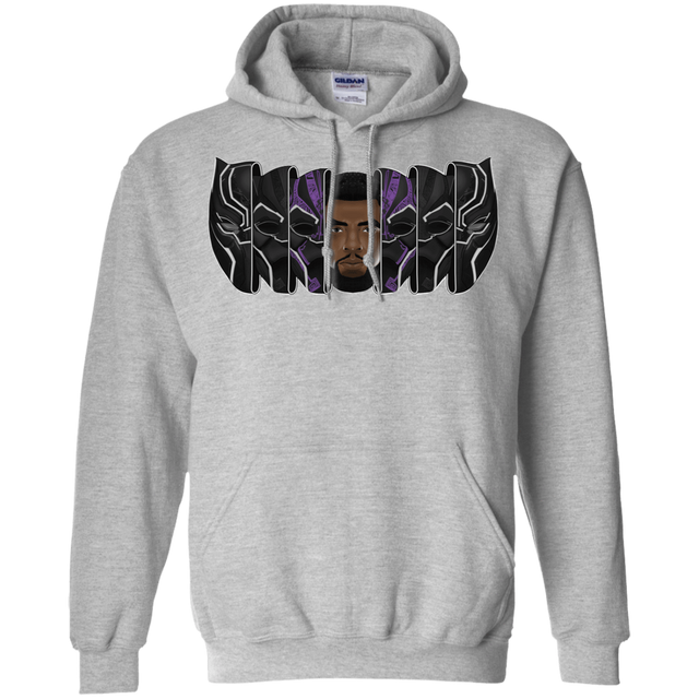 Sweatshirts Sport Grey / S Black Panther Mask Pullover Hoodie