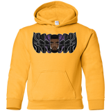 Sweatshirts Gold / YS Black Panther Mask Youth Hoodie