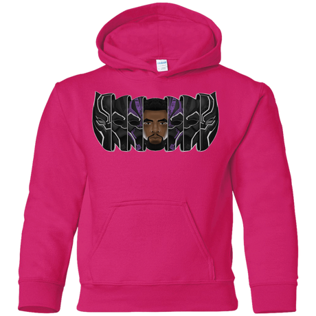 Sweatshirts Heliconia / YS Black Panther Mask Youth Hoodie