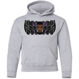 Sweatshirts Sport Grey / YS Black Panther Mask Youth Hoodie