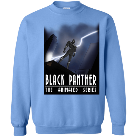 Sweatshirts Carolina Blue / S Black Panther The Animated Series Crewneck Sweatshirt