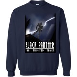 Sweatshirts Navy / S Black Panther The Animated Series Crewneck Sweatshirt