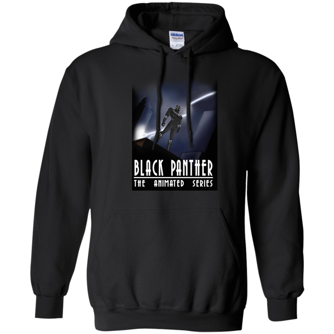 Sweatshirts Black / S Black Panther The Animated Series Pullover Hoodie