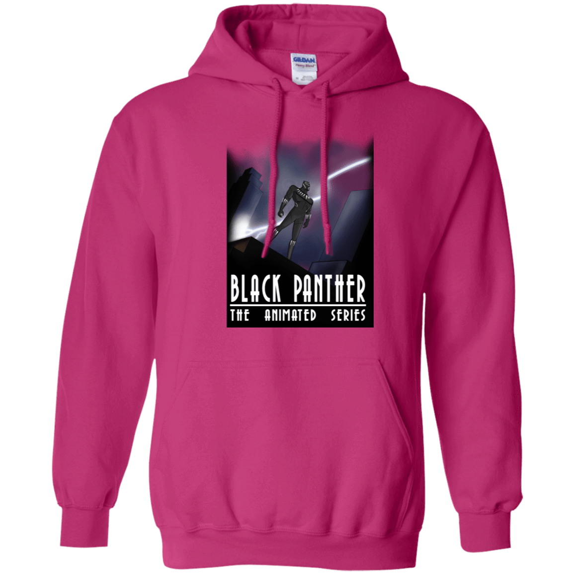 Sweatshirts Heliconia / S Black Panther The Animated Series Pullover Hoodie