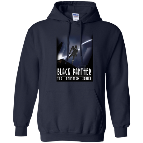 Sweatshirts Navy / S Black Panther The Animated Series Pullover Hoodie