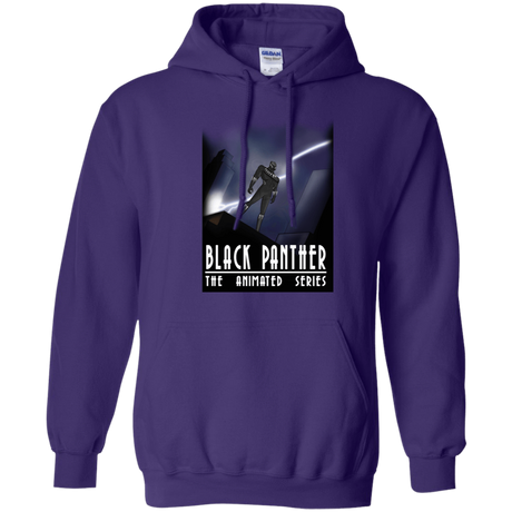 Sweatshirts Purple / S Black Panther The Animated Series Pullover Hoodie