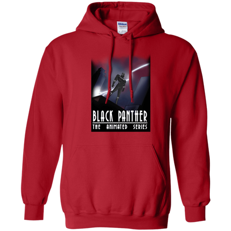 Sweatshirts Red / S Black Panther The Animated Series Pullover Hoodie