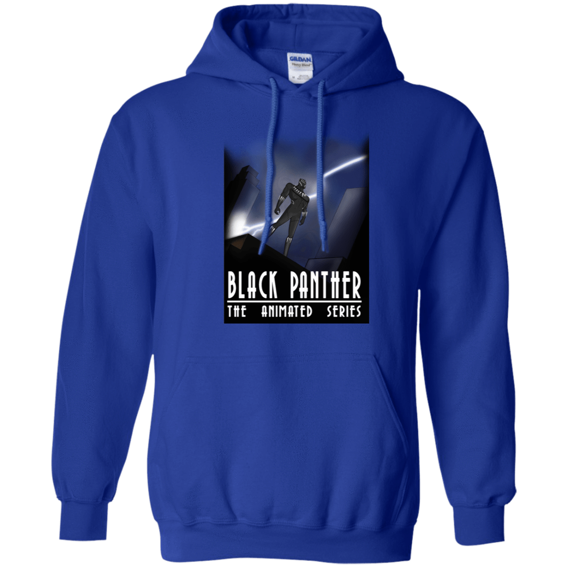 Sweatshirts Royal / S Black Panther The Animated Series Pullover Hoodie