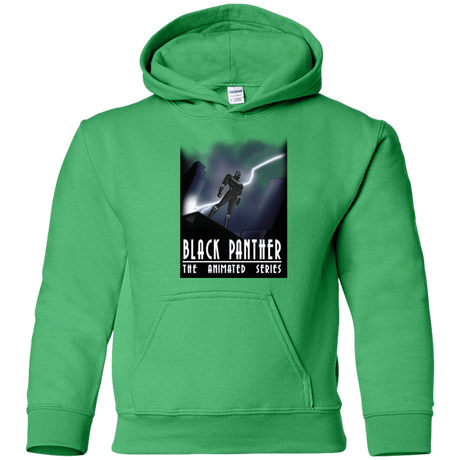 Sweatshirts Irish Green / YS Black Panther The Animated Series Youth Hoodie